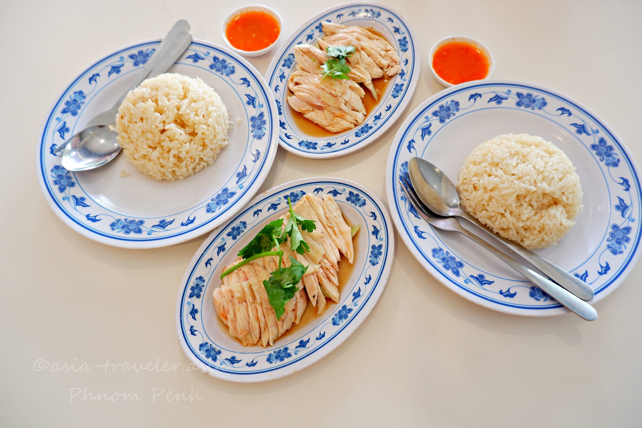 プノンペン　ボーンレスチキンライス